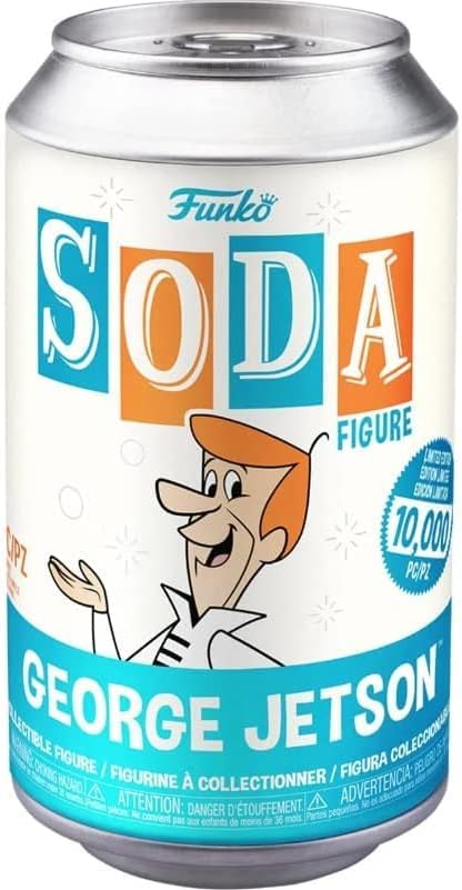 Funko Hanna-Barbera George Jetson Vinyl Soda Figure w Chance of Chase