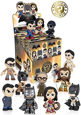 Funko Batman Vs Superman Mystery Minis Toy Figures 4 Pack