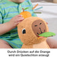 Fisher-Price Baby Sensory Toy Snuggly Snacky Capybara Plush