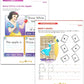Disney Princess Activity Workbooks - Set of 4 Preschool Pre-k Kindergarten 1st Grade