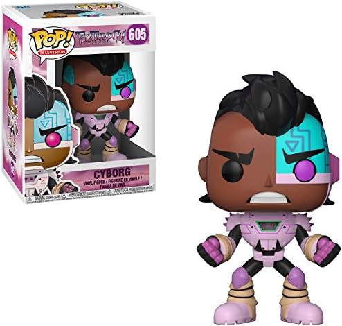 Funko POP TV Teen Titans GO The Night Begins to Shine - Cyborg Figure