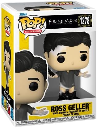 Funko POP TV Friends - Ross Geller with Leather Pants - Collectable Vinyl Figure