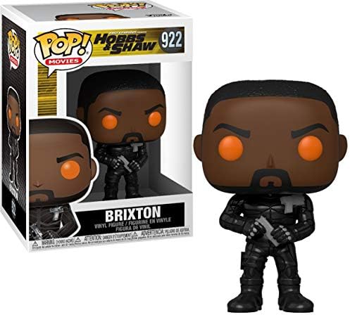 Funko Pop Movies Hobbs Shaw- Brixton with Orange Eyes Multicolor