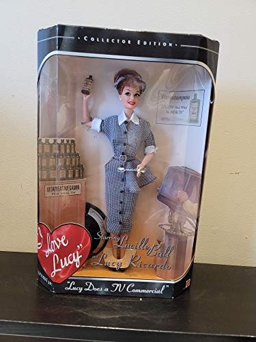 Mattel Barbie I Love Lucy - Lucy Does a TV Commercial