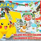 Pokemon PKW3624 Battle Figure Deluxe Advent Calendar 2024 Official Pokemon Calendar with