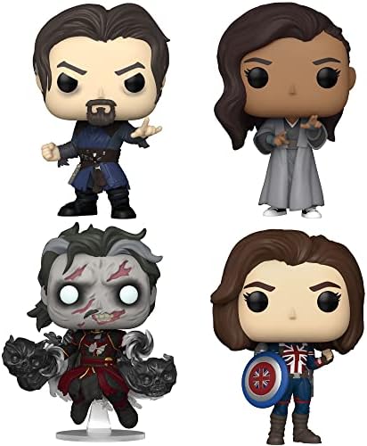 Funko Pop Marvel Movies Doctor Strange in The Multiverse of Madness Collectors Set - 4