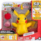 Pokemon Train and Play Deluxe Pikachu - 4.5-Inch Pikachu Figure with Lights Sounds and