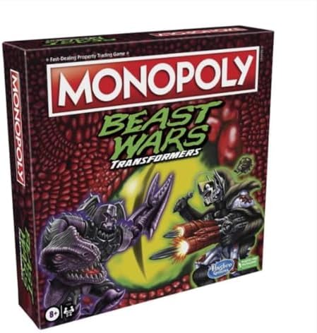 Hasbro Monopoly Transformers Beast Wars Edition