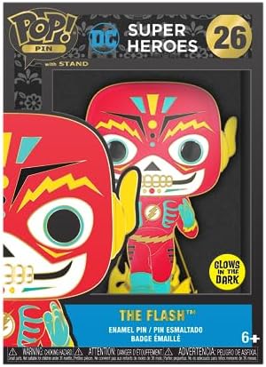 Funko Loungefly PIN Large Enamel Pin DC Comics DOTD - Flash - DC Comics Enamel Pins -