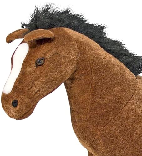 Melissa & Doug Melissa Doug Giant Horse - Lifelike Stuffed Animal nearly 3 feet tall