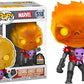 Funko Marvel Funko Cosmic Ghost Rider with Baby Thanos LA Comic Con Pop 518