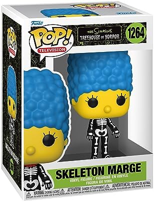 Funko POP TV Simpsons S9- Skeleton Marge Simpson - The Simpsons - Collectable Vinyl Figure