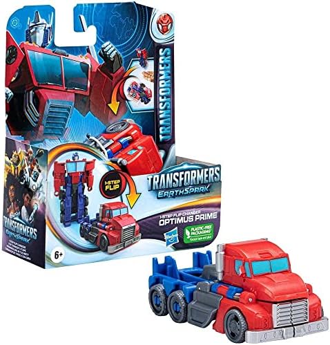 Hasbro Transformers EarthSpark 1 Step Flip Changer Figure Model Random