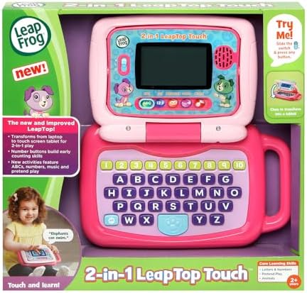 LeapFrog 2-in-1 LeapTop Touch Green