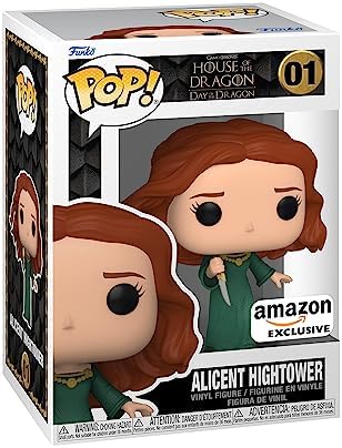 Funko Pop TV House of The Dragon - Lady Alicent Hightower Hightower Summer Convention - House of The Dragon - Amazon - Collectable Vinyl Figure