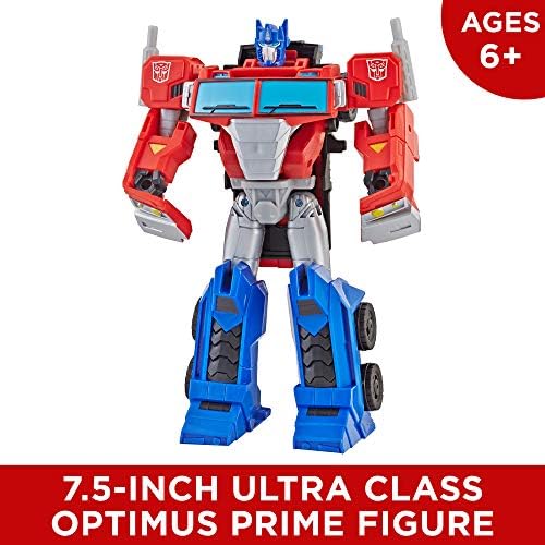 Transformers E3639 Cyberverse Action Attackers Ultra Class Optimus Prime Action Figure Toy