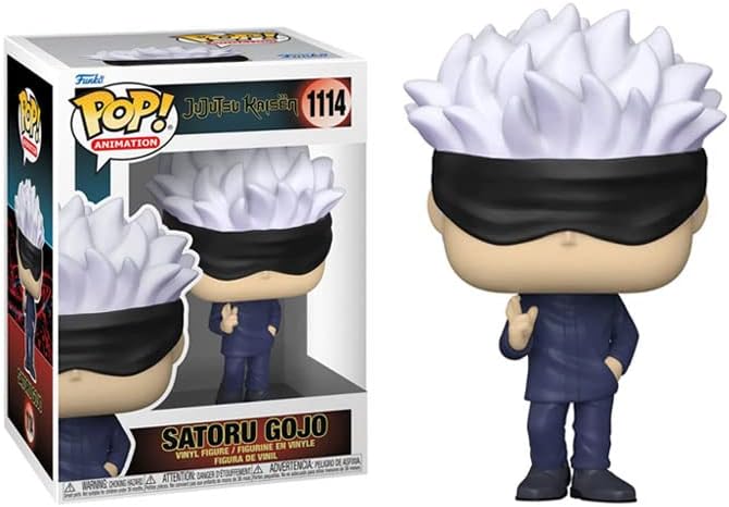 Funko POP Jujutsu Kaisen - Satoru Gojo Funko Vinyl Figure Bundled with Compatible Box