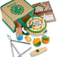 Melissa & Doug Melissa Doug Lets Explore Camp Music Wooden and Metal Instruments 10 Pieces