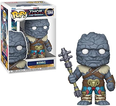 Funko POP Marvel Marvel Studios' Thor Love and Thunder- Valkrie Gorr Korg and Miek