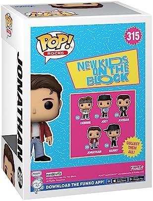 Funko Pop Rocks New on The Block -Jonathan