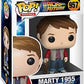 Funko POP Back to The Future - Marty McFly 1955 with Skateboard Funko Pop Vinyl Figure