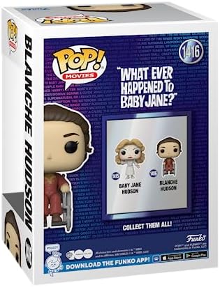 Funko Pop Movies WB 100 - What Ever Happened to Baby Jane Blanche Hudson with Chase