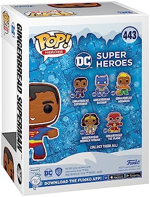 Funko Pop Heroes DC Holiday - Gingerbread Superman