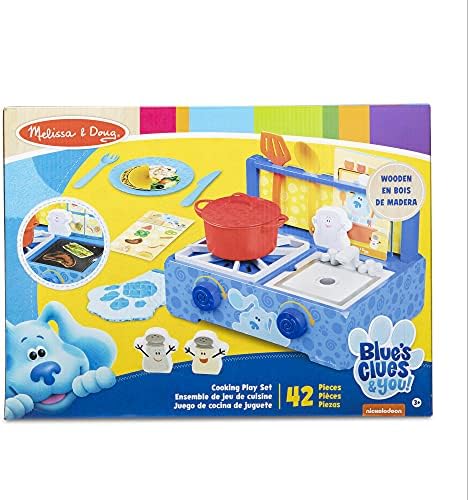 Melissa & Doug Melissa Doug Blue's Clues You Wooden Cooking 42 Pieces