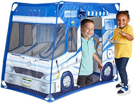 Melissa & Doug Melissa Doug Let's Explore Camper Tent - 47 x 31 x 39 Assembled