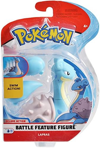 Pokemon Action Figure 4.5 Inch Battle Action Lapras