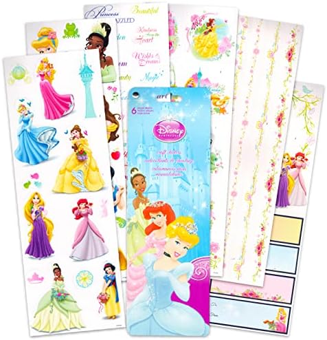 Disney Princess Travel Bag Activity Bundle - Disney Princess Tote Bag Set For With
