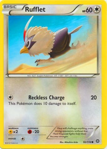 Pokemon - Rufflet 92114 - XY Steam Siege