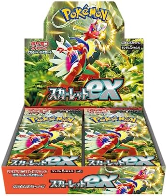 Pokemon Card Game Scarlet Violet Expansion Pack Scarlet ex Box Japanese