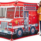Melissa & Doug Melissa Doug Fire Truck Play Tent Role Play Firefighter Tent Fire Truck