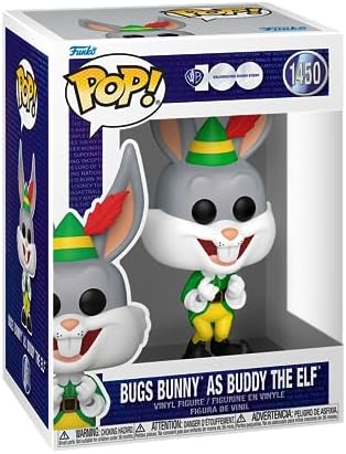 Funko POP Movies WB100 - Bugs Bunny As Buddy The Elf- Warner Bros - Collectable Vinyl Figure