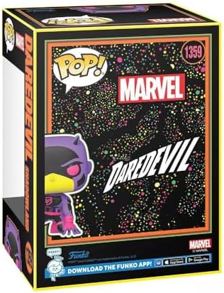 Funko Marvel Daredevil Shadowland Pop Bobblehead Figure - Blacklight Limited Edition