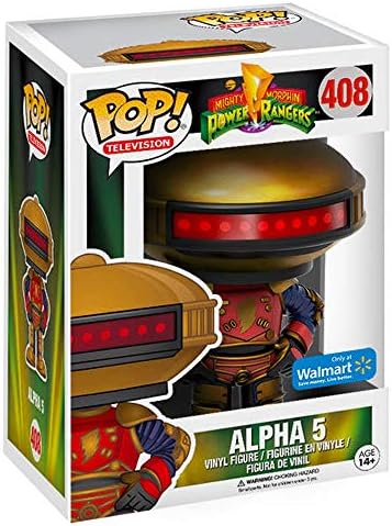 Funko Pop Television Mighty Morphin Power Rangers - Alpha 5 Walmart Vinyl Figure 408