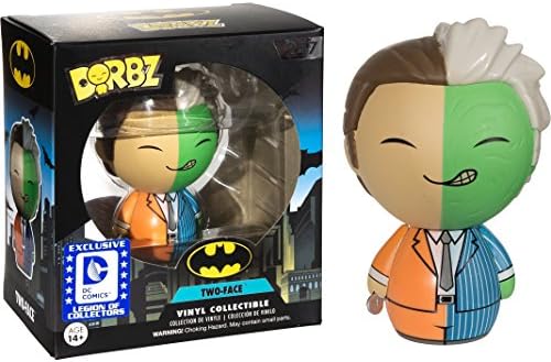 Funko Two-Face Legion of Collectors Dorbz x Batman Vinyl Figure 1 Free Official DC