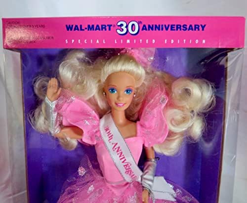 Barbie Anniversary Star Doll Wal-Mart 30th Anniversary Special Limited Edition 1992
