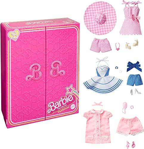 Barbie The Movie Fashion Pack with Three Iconic Film Outfits and HPK01