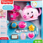 Fisher-Price Toddler Toy Laugh Learn Sweet Manners Tea Set with Music Lights for
