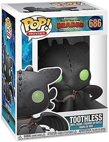 Funko POP Funko How to Train Your Dragon 3 The Hidden World - Toothless Vinyl Figure