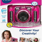 VTech KidiZoom Duo DX Digital Selfie Camera with MP3 Player Pink