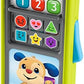 Fisher-Price Laugh Learn Baby Toddler Toy 2-in-1 Slide to Learn Smartphone with Lights
