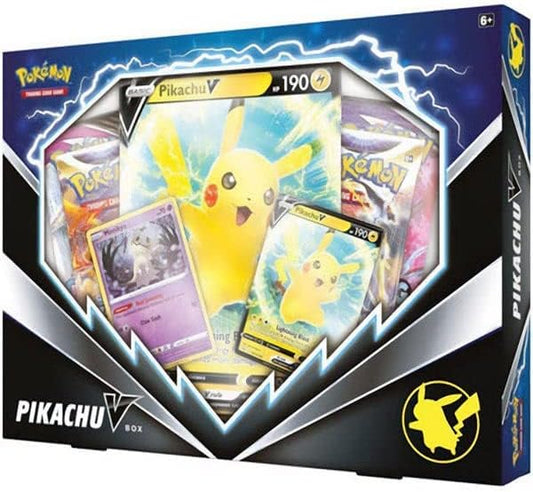 Pokemon TCG Pikachu V Booster Box - 4 Booster Packs Promo