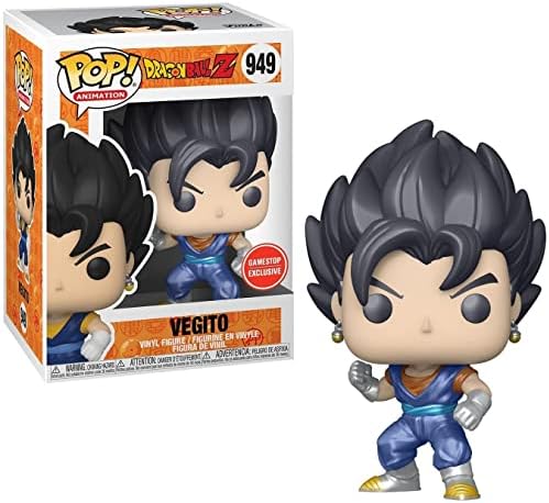 Funko Pop Dragon Ball Vegito Metallic 949 Edition Anime Figure
