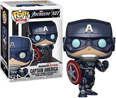 Funko Pop Marvel Avengers Game - Captain America Stark Tech Suit