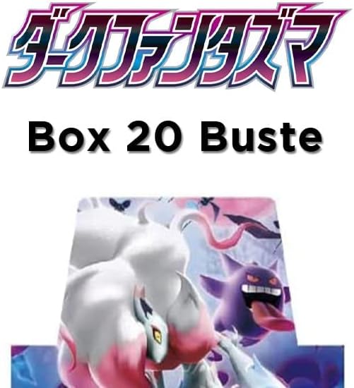 Pokemon Card Game Sword Shield Enhanced Expansion Pack Dark Fantasma Box