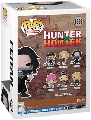 Funko POP Animation Hunter X Hunter - Feitan Portor - Hunter X Hunter HXH - Collectable Vinyl Figure