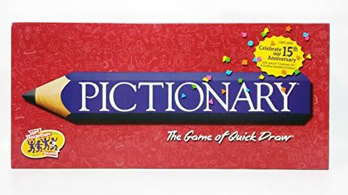 Hasbro Pictionary 15th Anniversary Edition with Special Challenge Die 2000